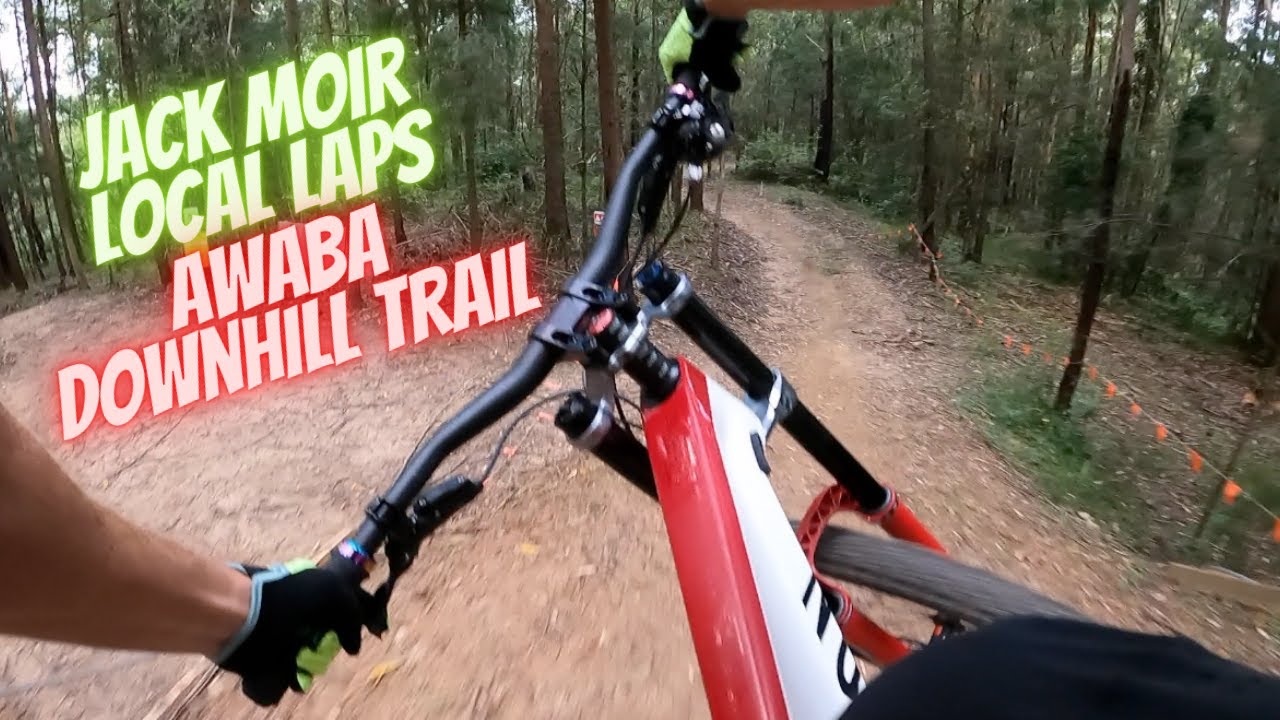 Jack Moir Local Laps - Awaba downhill trail