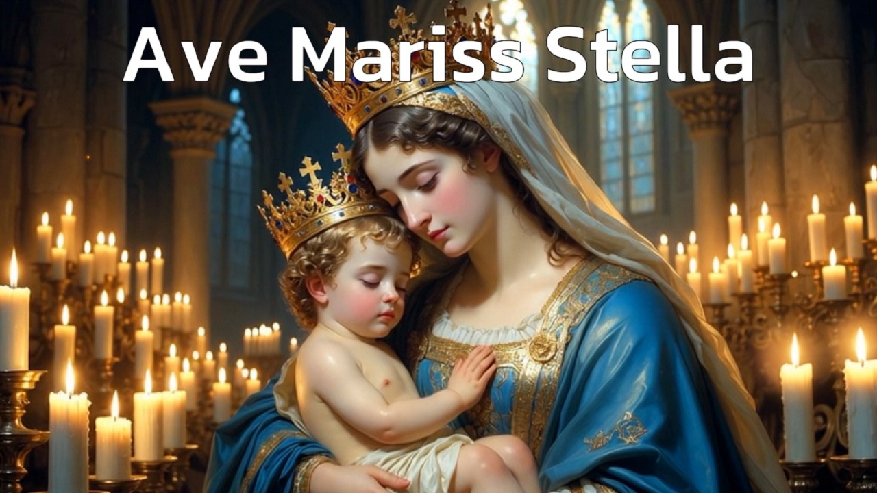 Ave Maris Stella 🕊️ Heavenly Gregorian Chant for Marian Devotion