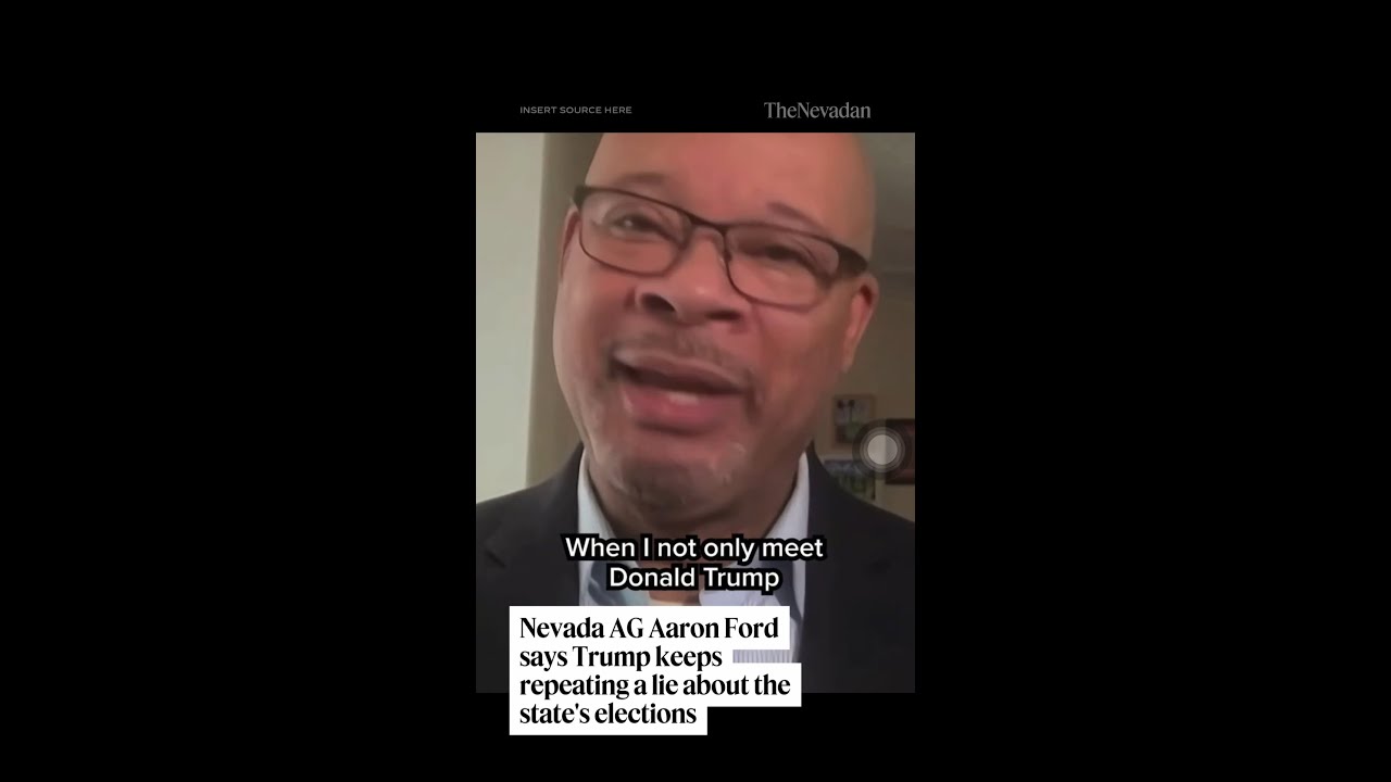 AG Aaron Ford calls out Trump&rsquo;s false voter fraud claims
