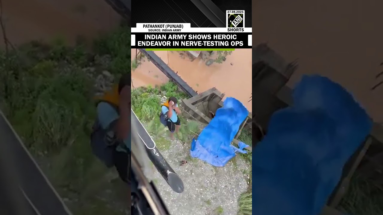 Indian Army&rsquo;s heroic endeavor in nerve-testing rescue op amid Punjab flood may leave you bewildered