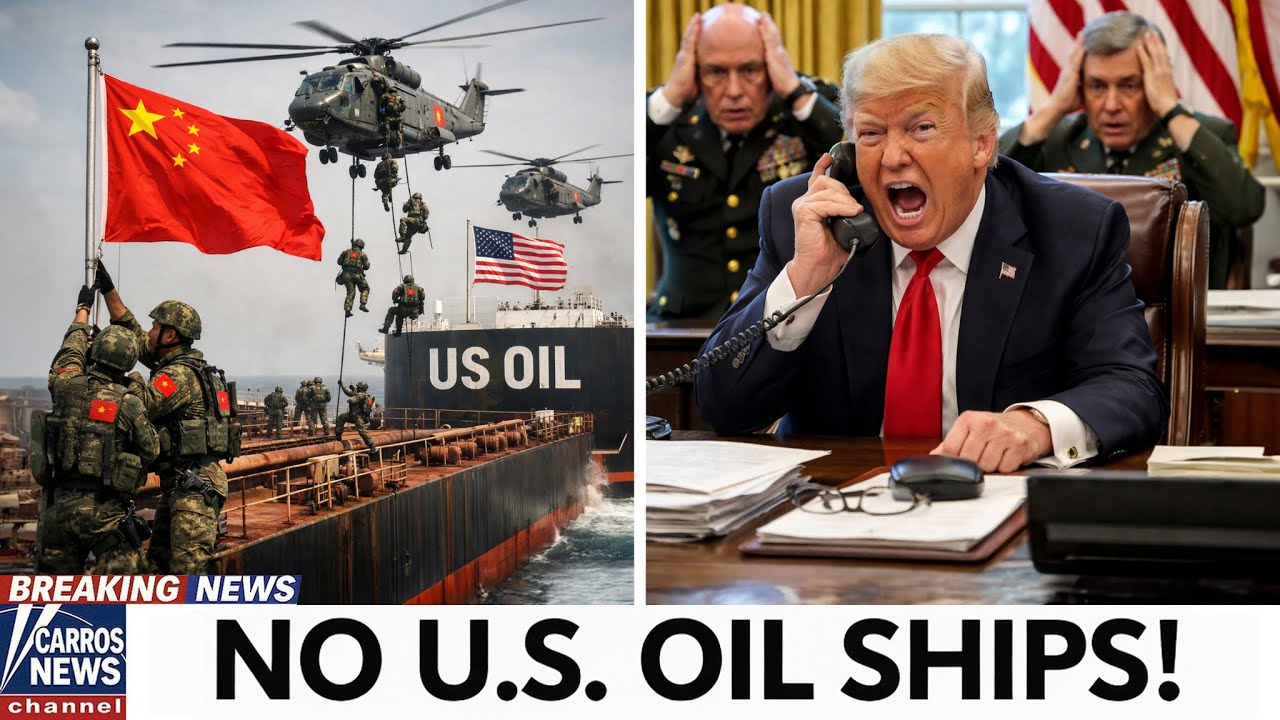 BREAKING: China Seizes US Oil Tanker After Venezuela Invasion