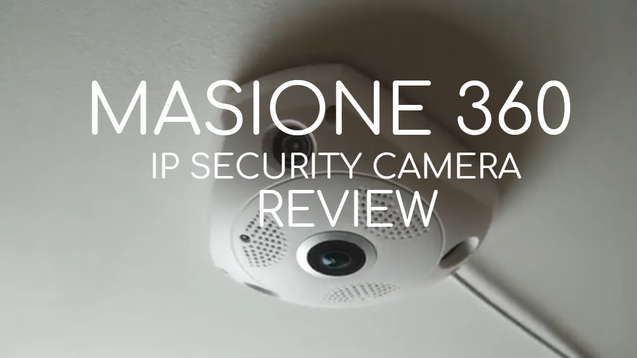 Masione 360 Panoramic IP Security Camera REVIEW