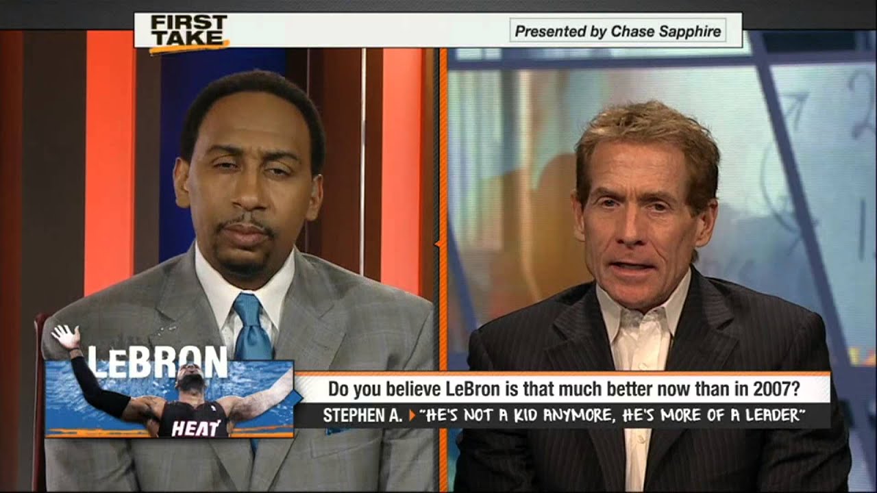 ESPN First Take: Just How Much Better Is LeBron Now Than 2007? [HD]