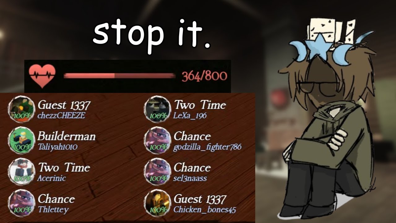 the sweatiest forsaken lobbies to exist