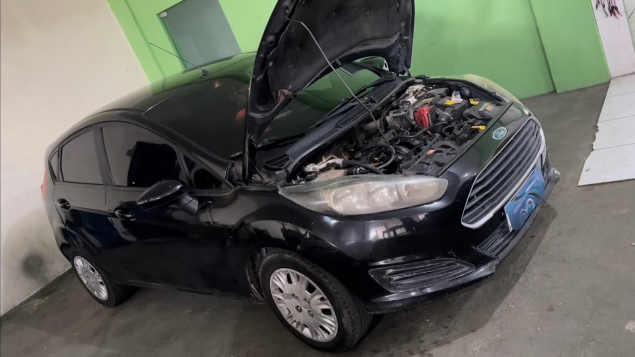 Diagnóstico de falhamento do motor e troca do kit embreagem do New Fiesta 1.5 16v Flex