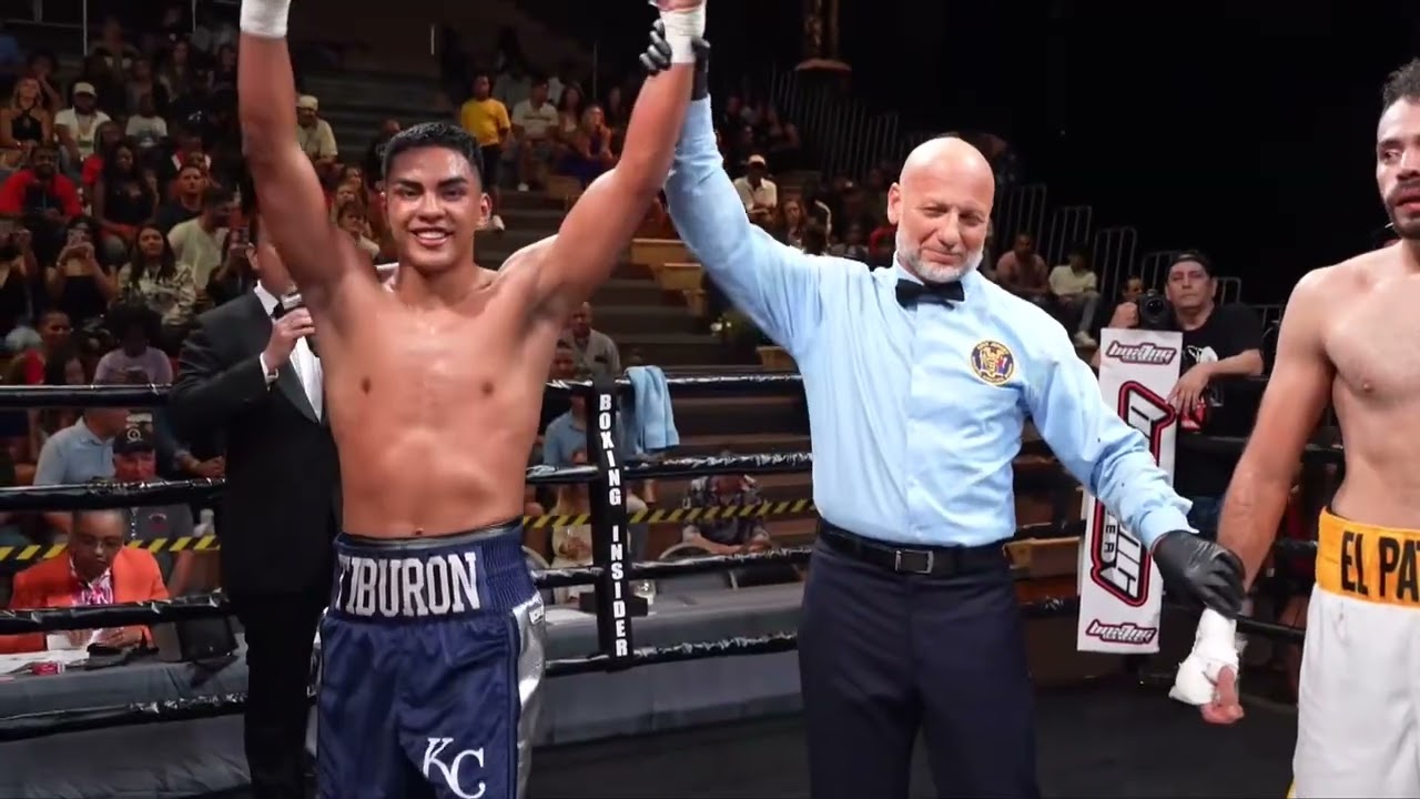 Marco Romero at Boxing Insider at Tropicana 