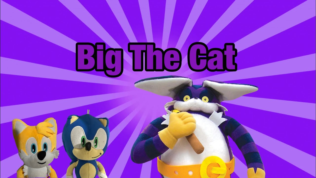 SpeedUpSonic-Big The Cat (Sonic Plush)