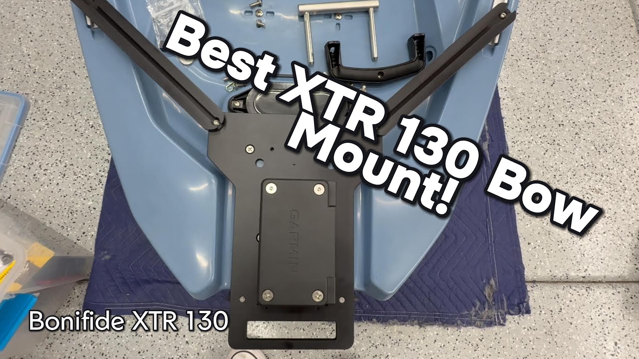 WATCH THIS BEFORE Installing Your XTR 130 Bow Mount (Ketch + Garmin Kraken Puck Install Guide)
