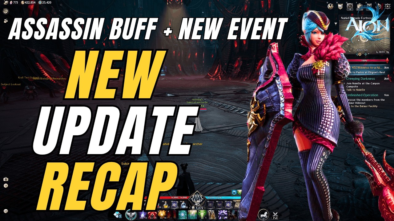 AION 2 Assassin Buff & Cheaper Enhancement - FULL BREAKDOWN Of New Update + Patch Notes Review!