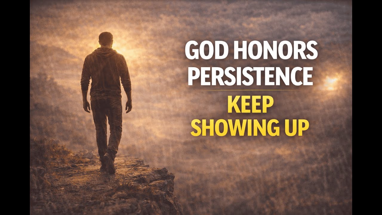 God Honors Persistence  Keep Showing Up