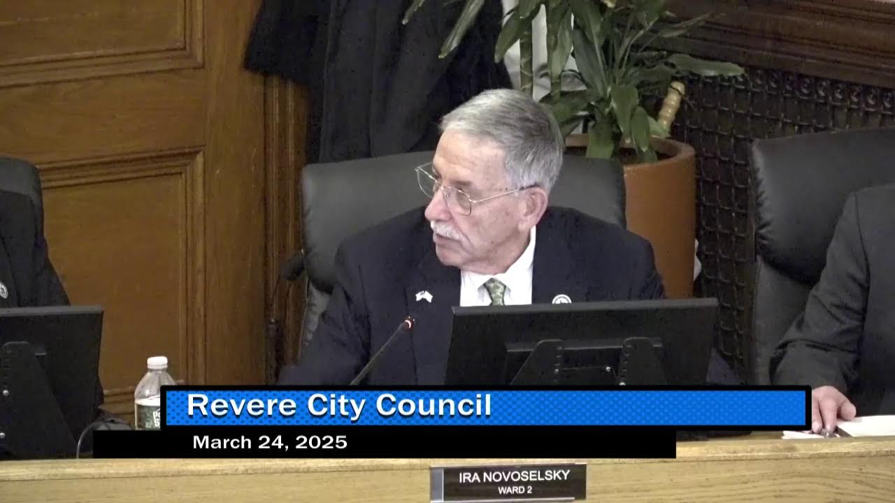 Revere City Council Meeting- 3/24/25