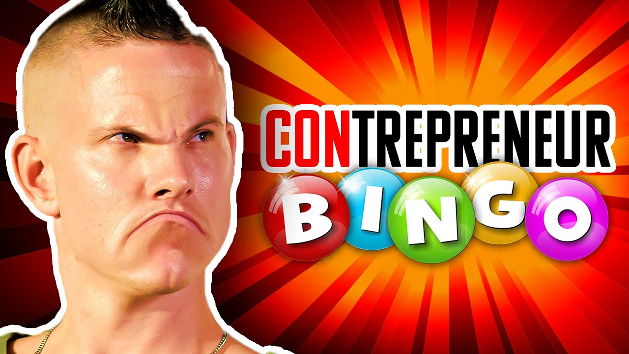 Contrepreneur Bingo &bull; Kevin David