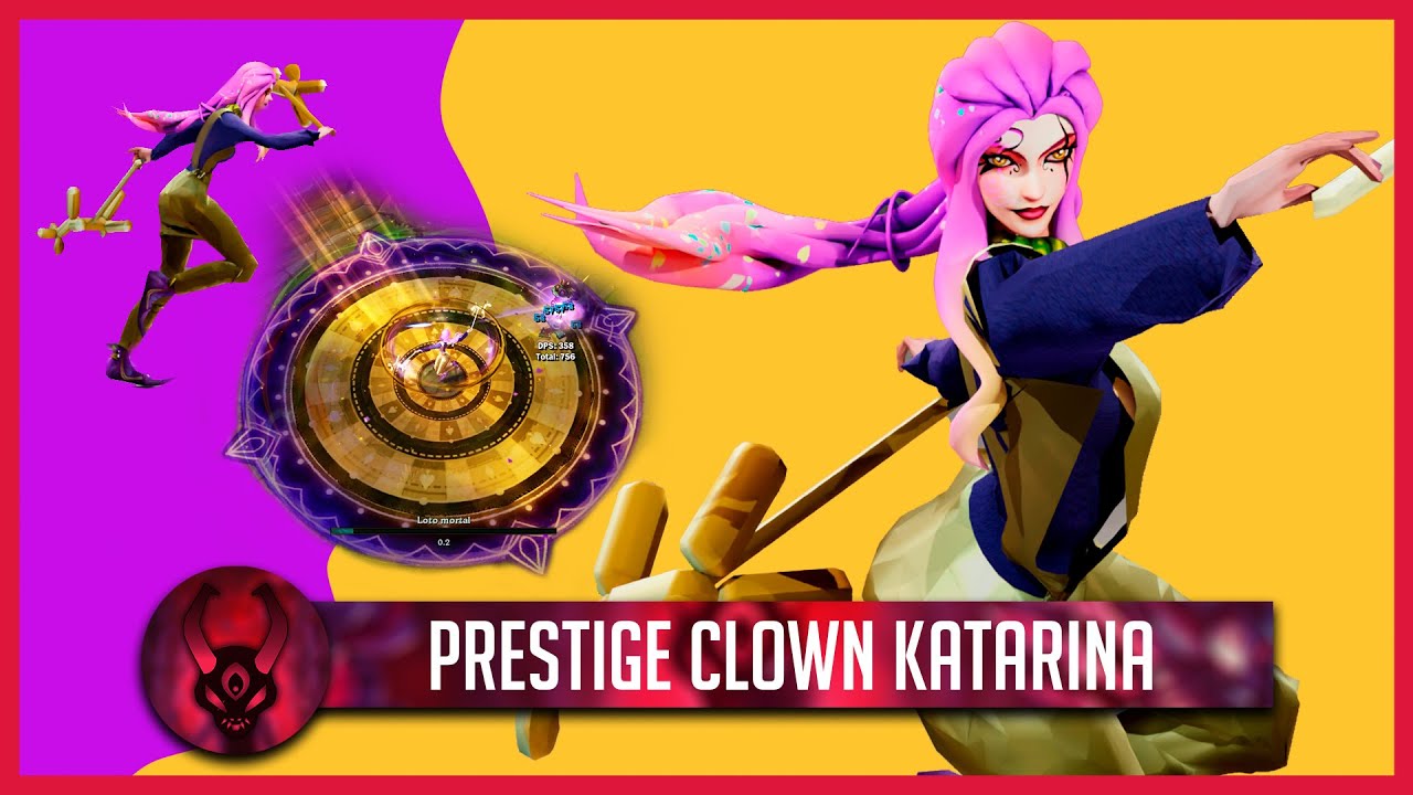 Prestige Clown Katarina by LordksOP | League of Legends Custom Skin