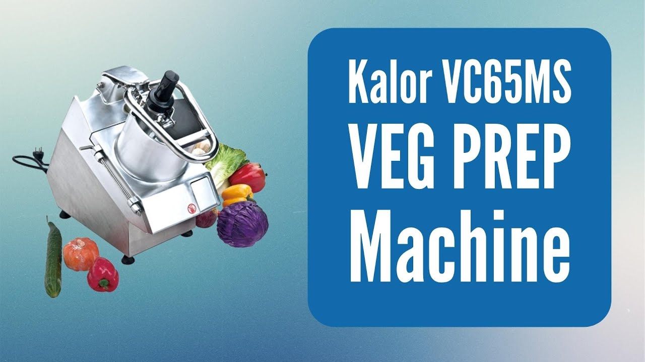 KALOR Vegetable Cutter Machine VC65MS | Veg Prep Machine DEMO