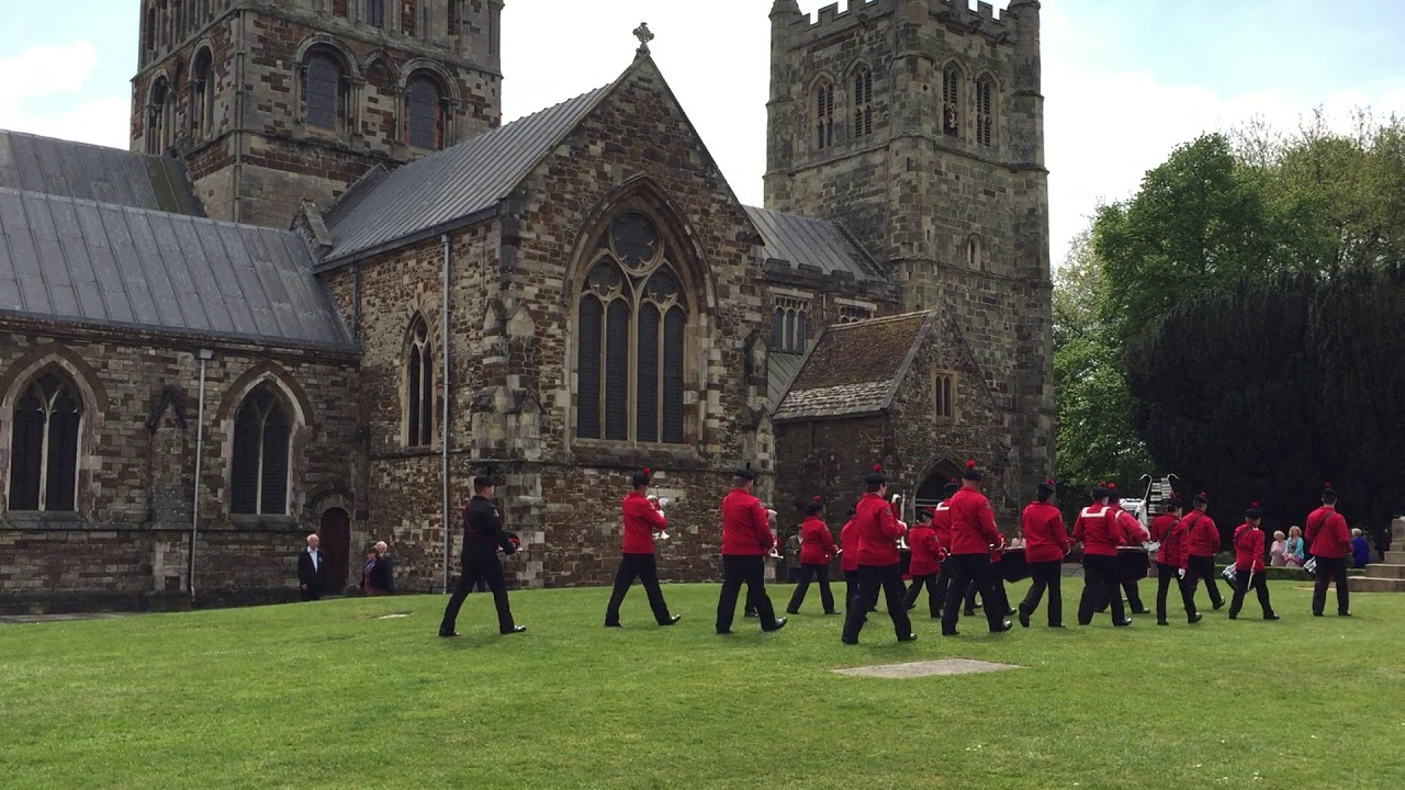 Dorset Youth Marching Band In Wimborne