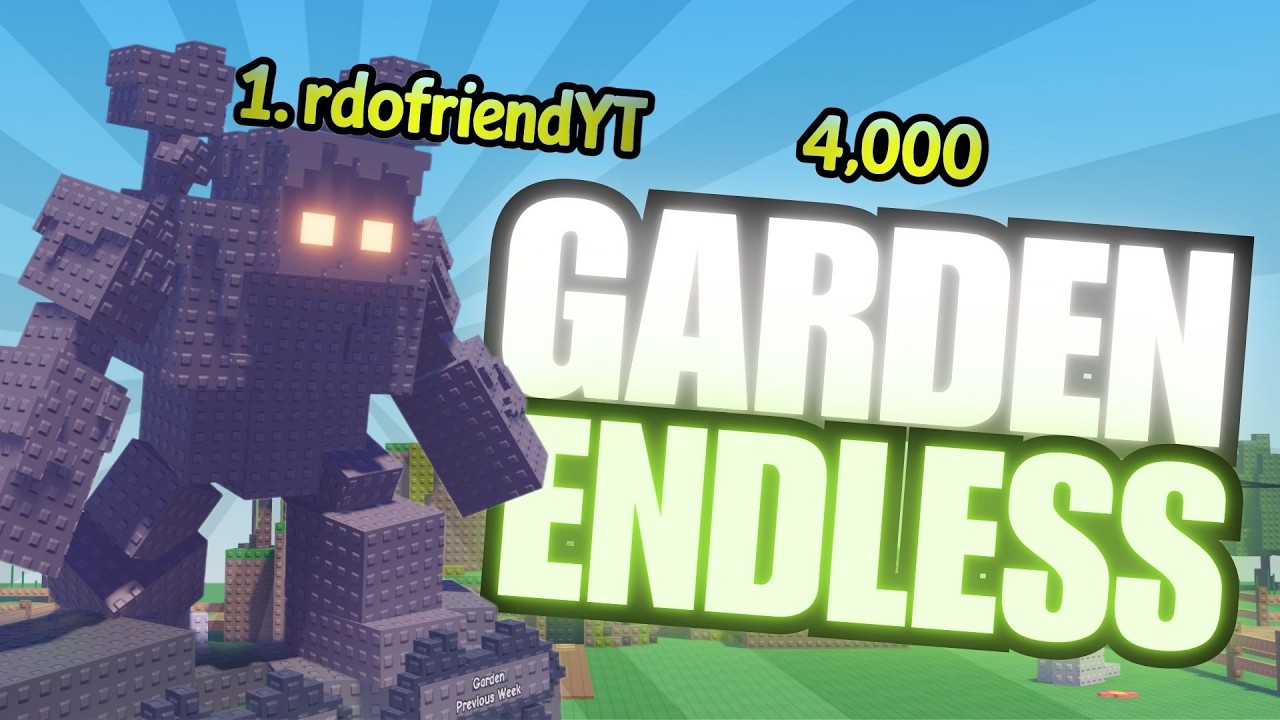 I Got #1 In Endless Mode&hellip; | Garden Tower Defense 1.41