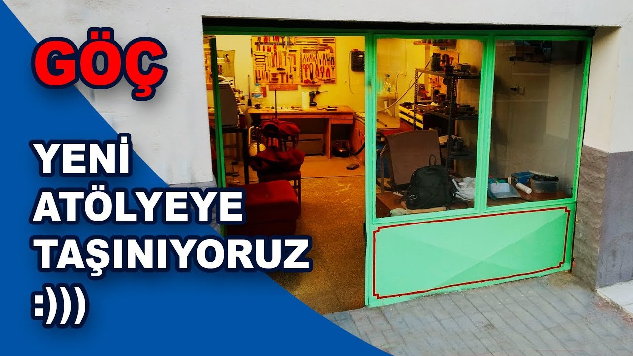 Yeni Atölye Taşınma ve Atölye Kurulumu -  Hepimiz için Yeni bir Dönem Başlıyor