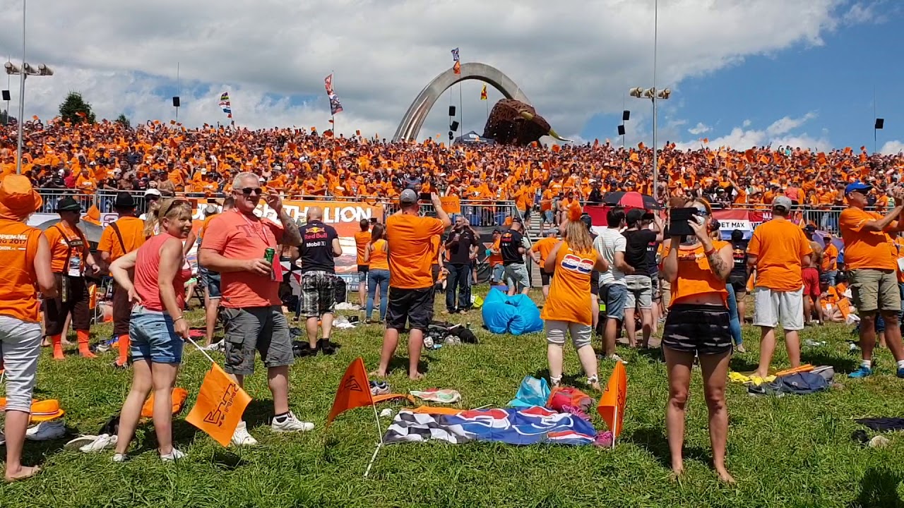 Formule 1 | Austrian Grand Prix 2018 | Dutch stands