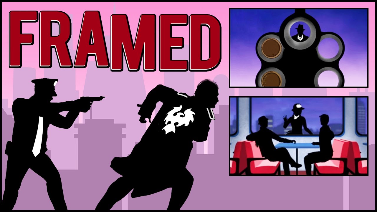 C'EST PAS MOI, M'SIEUR L'AGENT, JE VOUS JURE !! -FRAMED 1- [FILM NOIR]