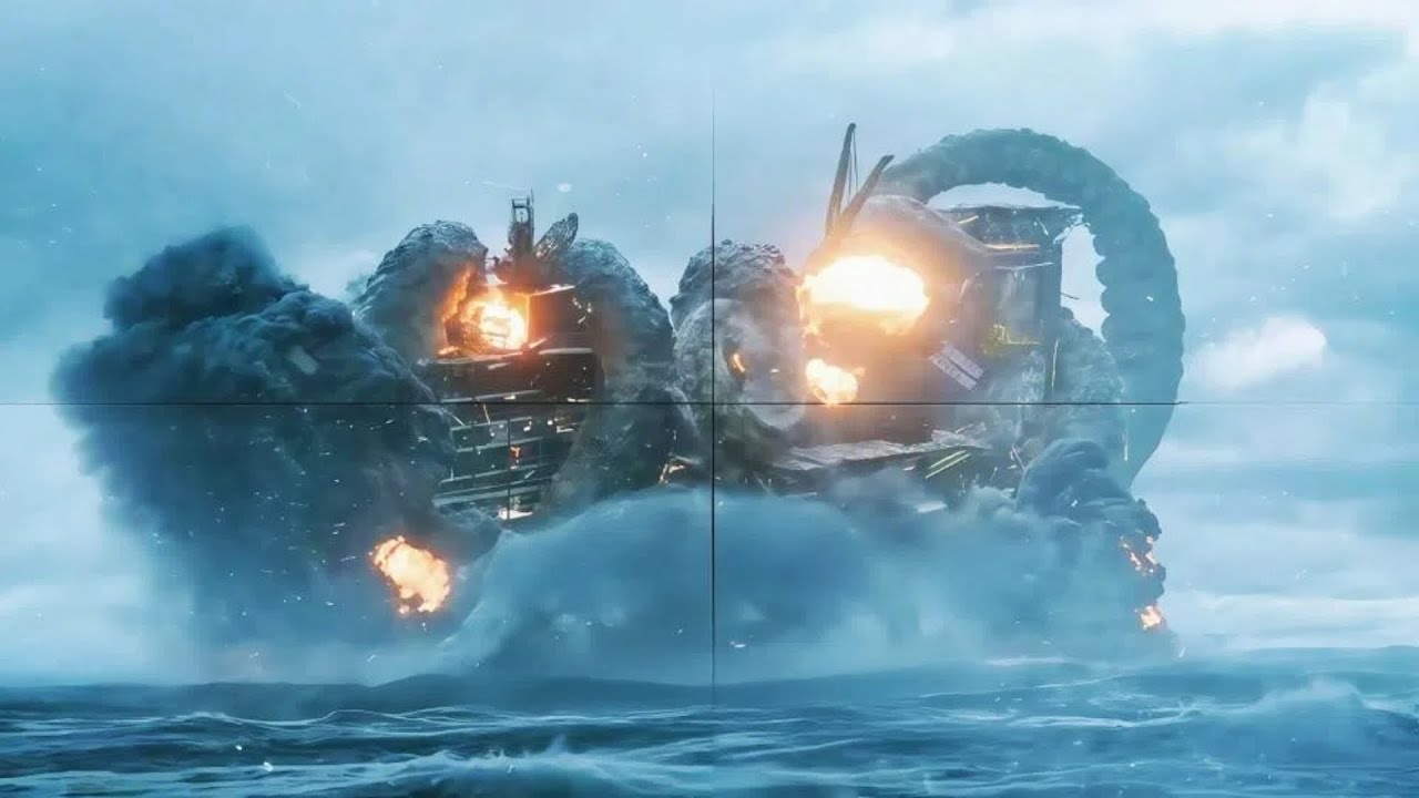 2500メートル級の北海の巨獣 VS 戦闘民族の原子力潜水艦！2025年ロシア製SFモンスタームービー『クラーケン』