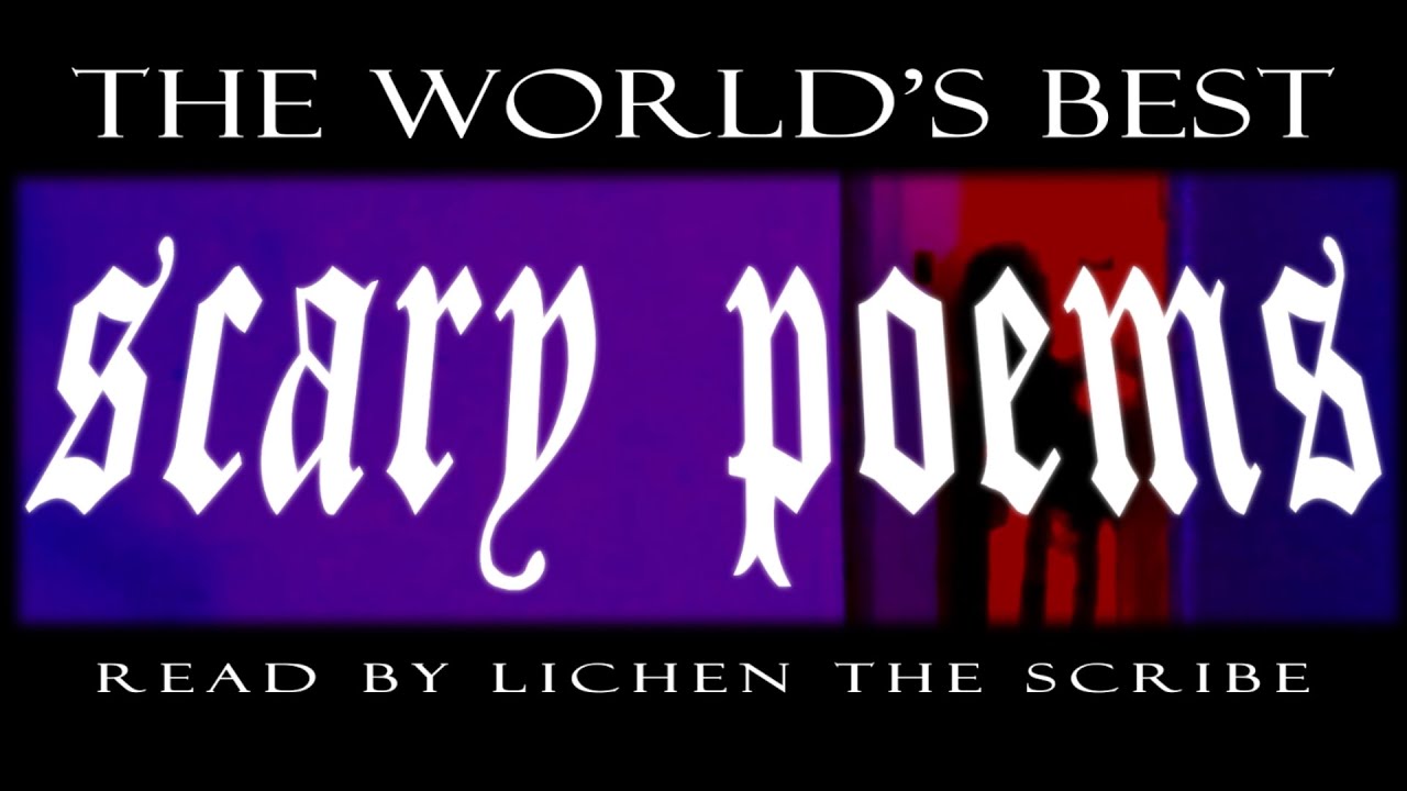 THE BEST SCARY POETRY OF ALL TIME! Six Spooky and Terrifying Poems