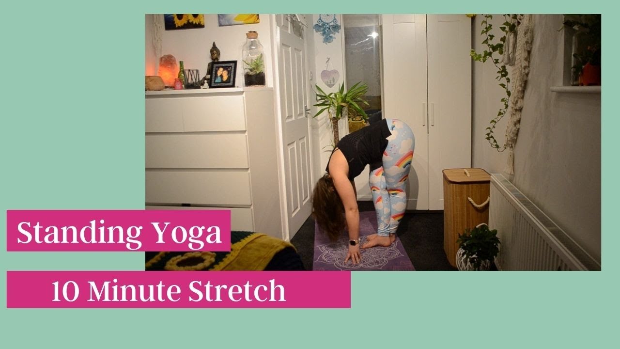 10 Minute Standing Yoga | Shake it off and Stretch | Yoga for anyone | Beginners | Intermediate