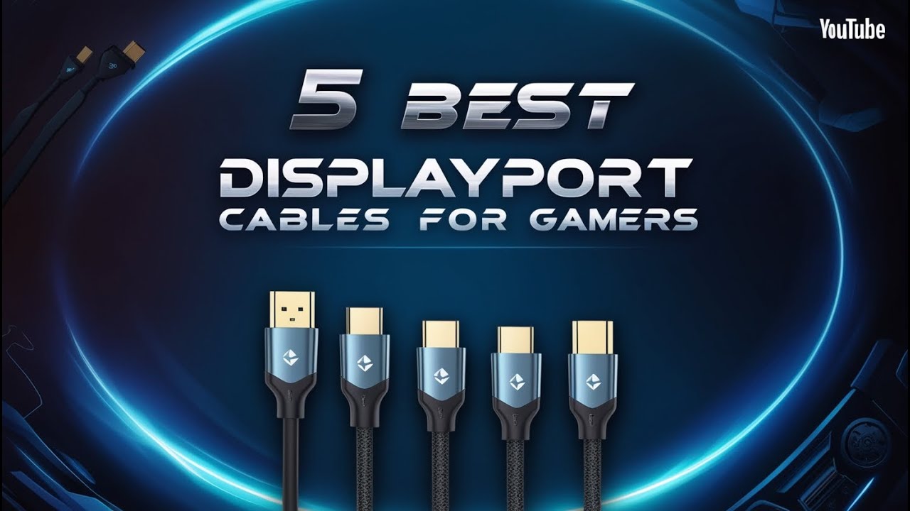 2025&rsquo;s Top 5 DisplayPort Cables for 144Hz and 4K Monitors