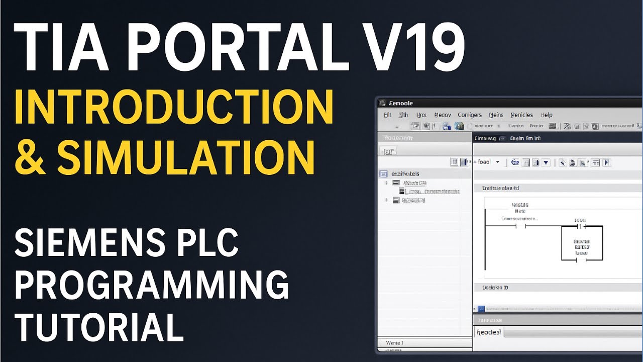 TIA Portal V19 Introduction & Simulation | Siemens PLC Programming Tutorial in Hindi #india