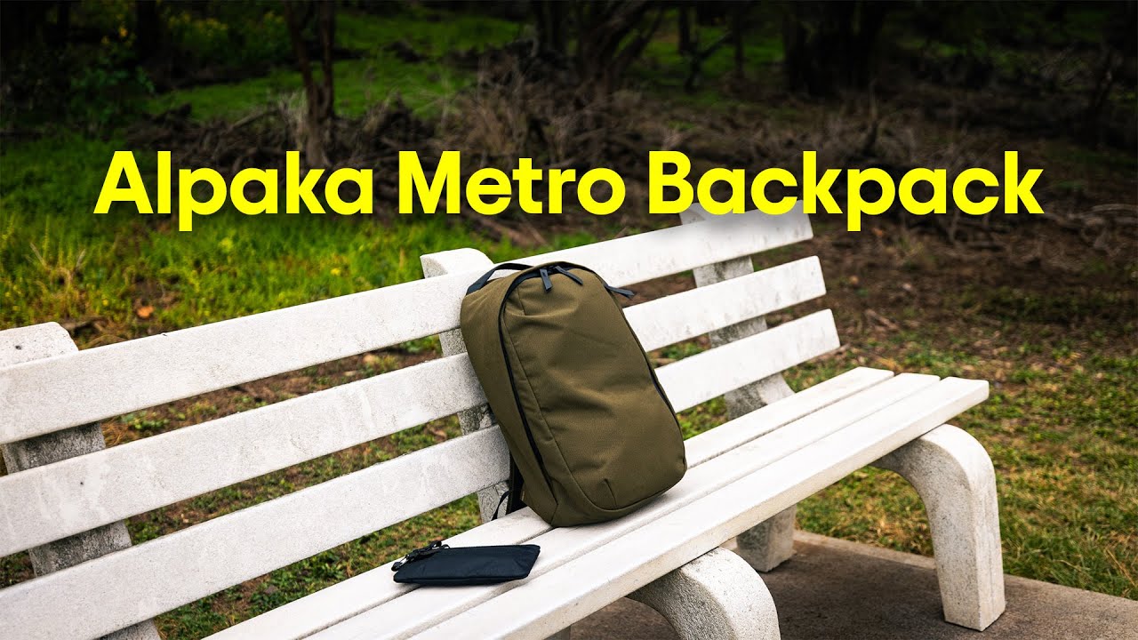 3 Reasons Why This Is My Favorite Everyday Carry Backpack - Alpaka Metro Backpack