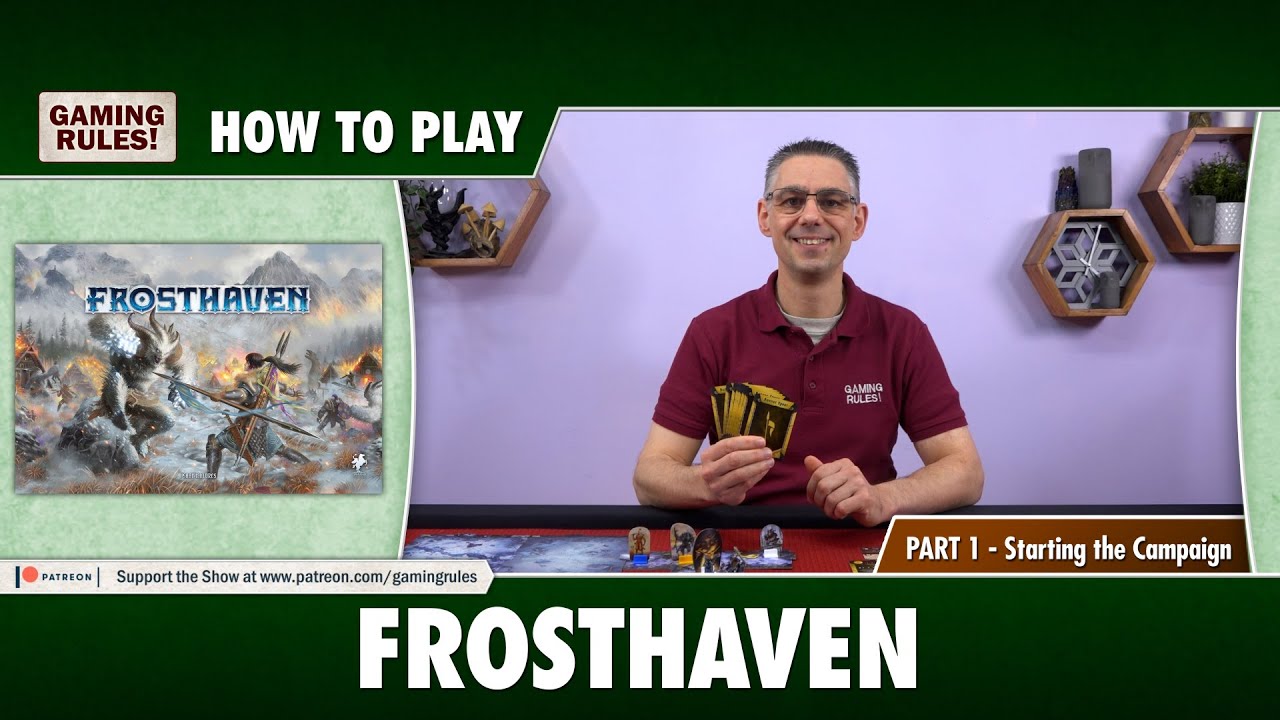 How to Play Frosthaven - Official tutorial - Getting started