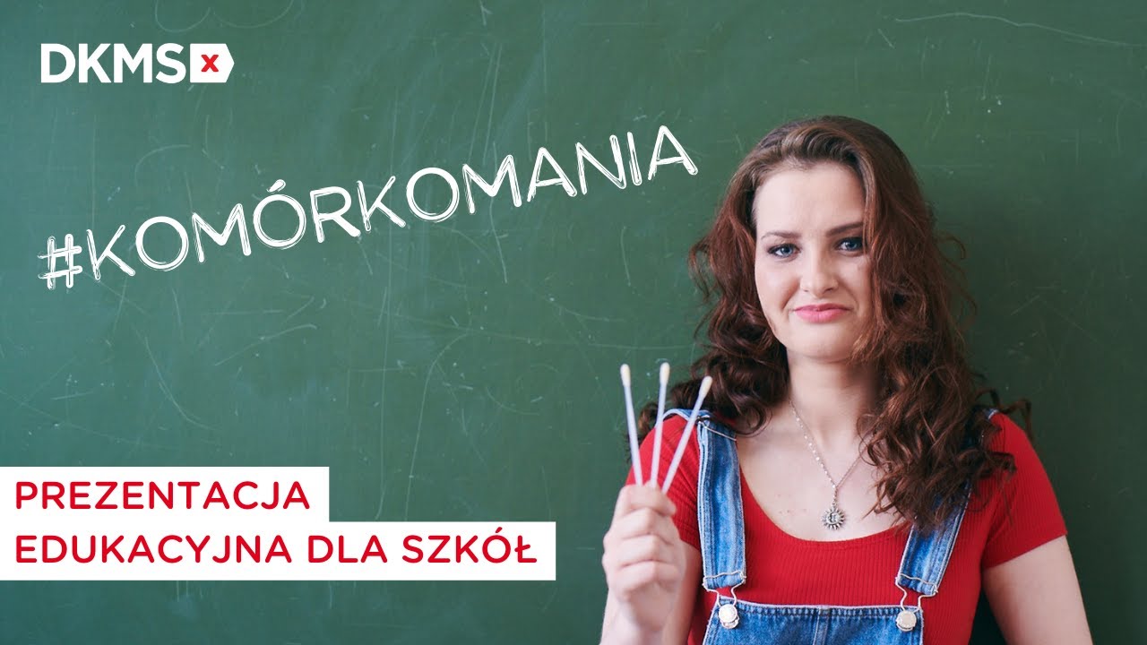 #KOM&Oacute;RKOMANIA &ndash; prezentacja edukacyjna dla szk&oacute;ł || Fundacja DKMS