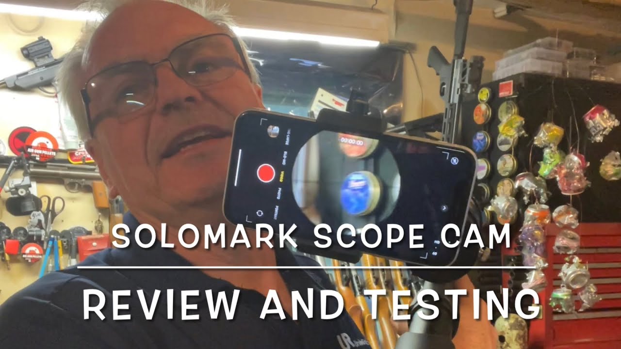 Крепление Solomark для смартфона на камеру прицела. Обзор и тестирование, очень круто!