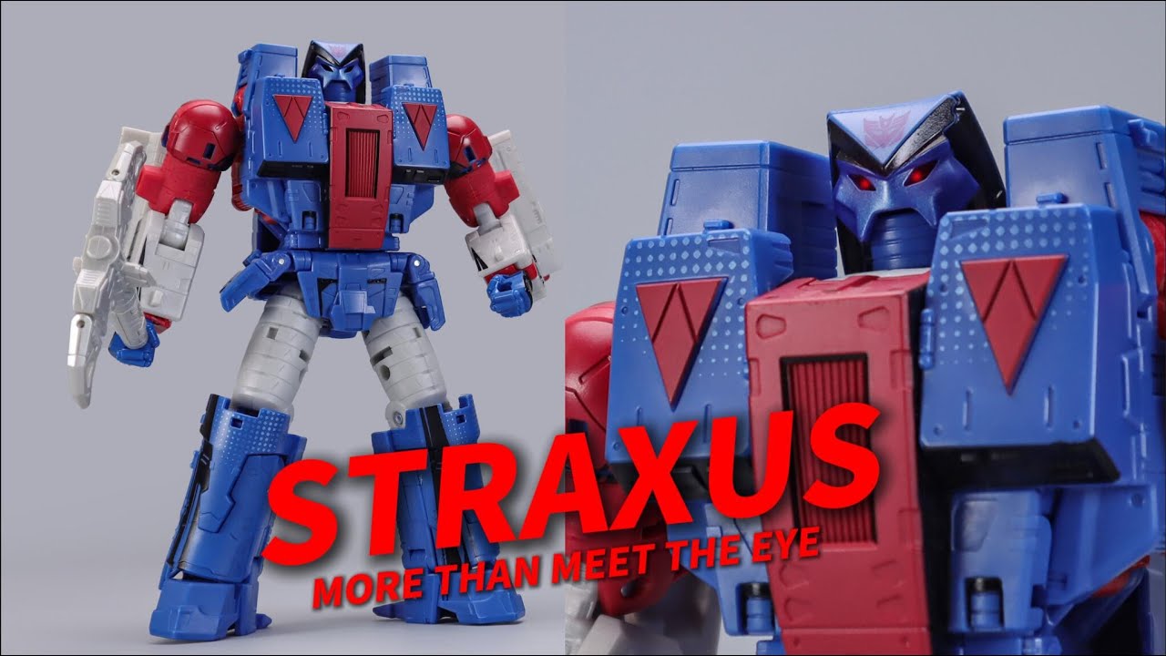 Transformers 40th Decepticon Straxus Generations Transformation