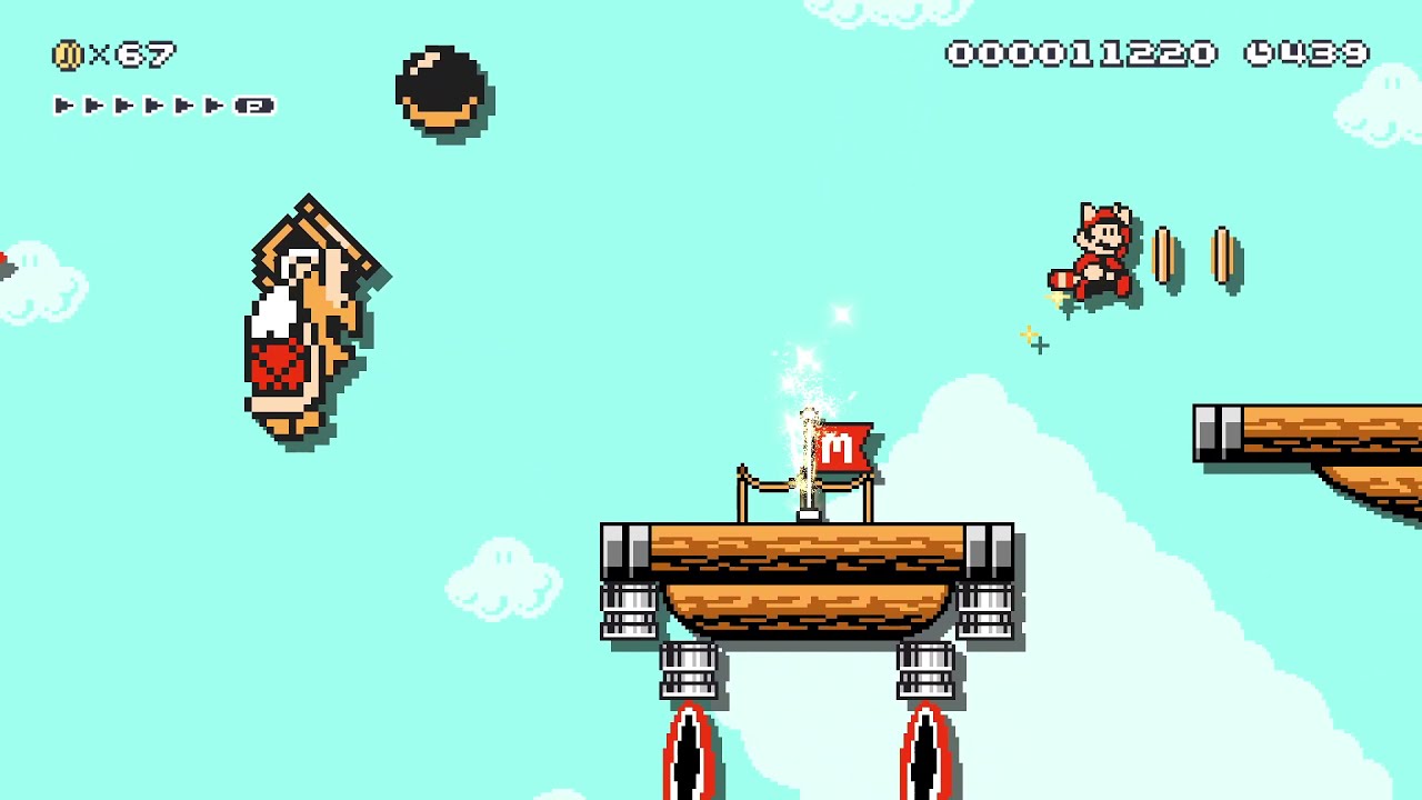 Iggy's Cannon-Koopa Armada by Clumbo 🍄 Super Mario Maker 2 ✹Switch✹ #axf