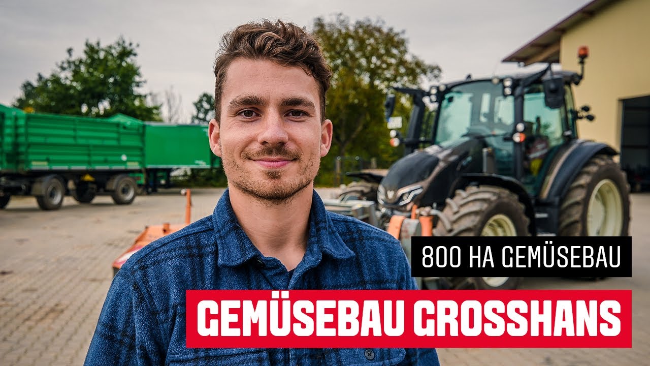 Gemüsebau Großhans | Valtra G135 als Allroundtraktor | Möhren, Zwiebeln & Radieschen auf 800 ha