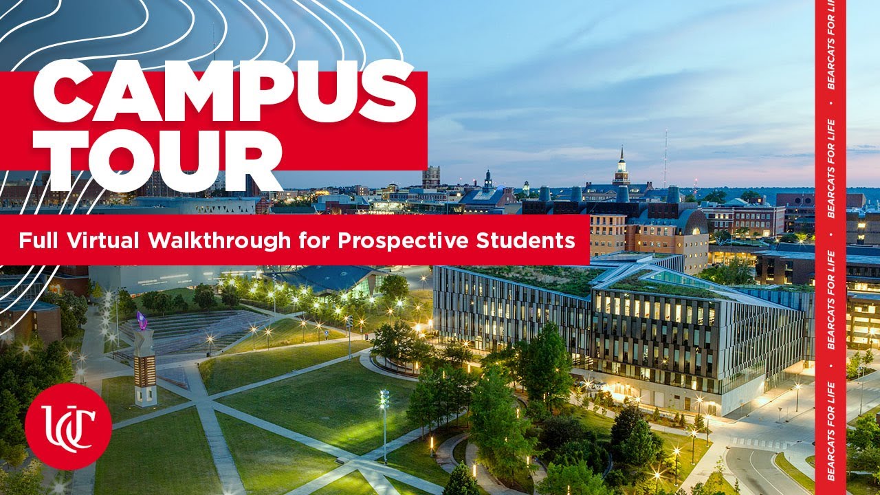 University of Cincinnati Campus Tour 2025 | Full Virtual Walkthrough for Prospective Students