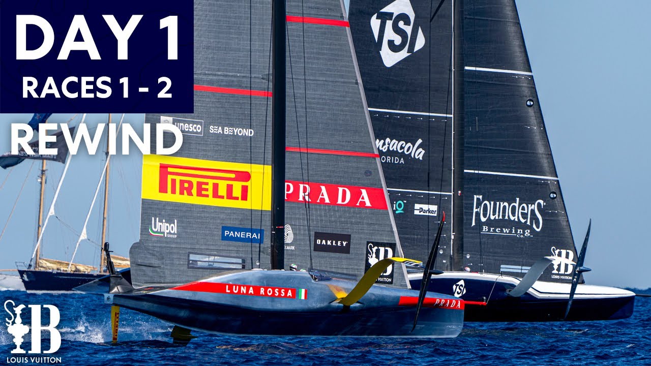 Ruthless Performances! | Louis Vuitton Cup Semi Final Day 1 | America's Cup 37th Highlights Rewind
