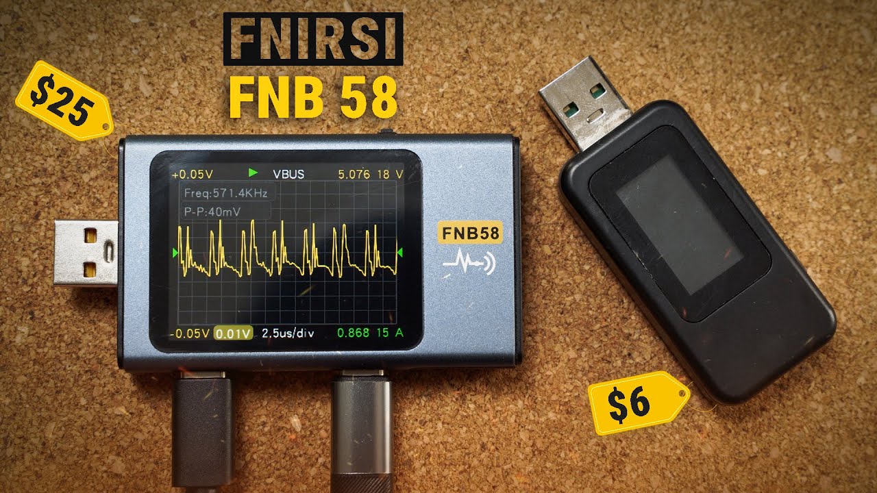 Навіщо потрібен USB тестер? | Дешевий VS FNB58