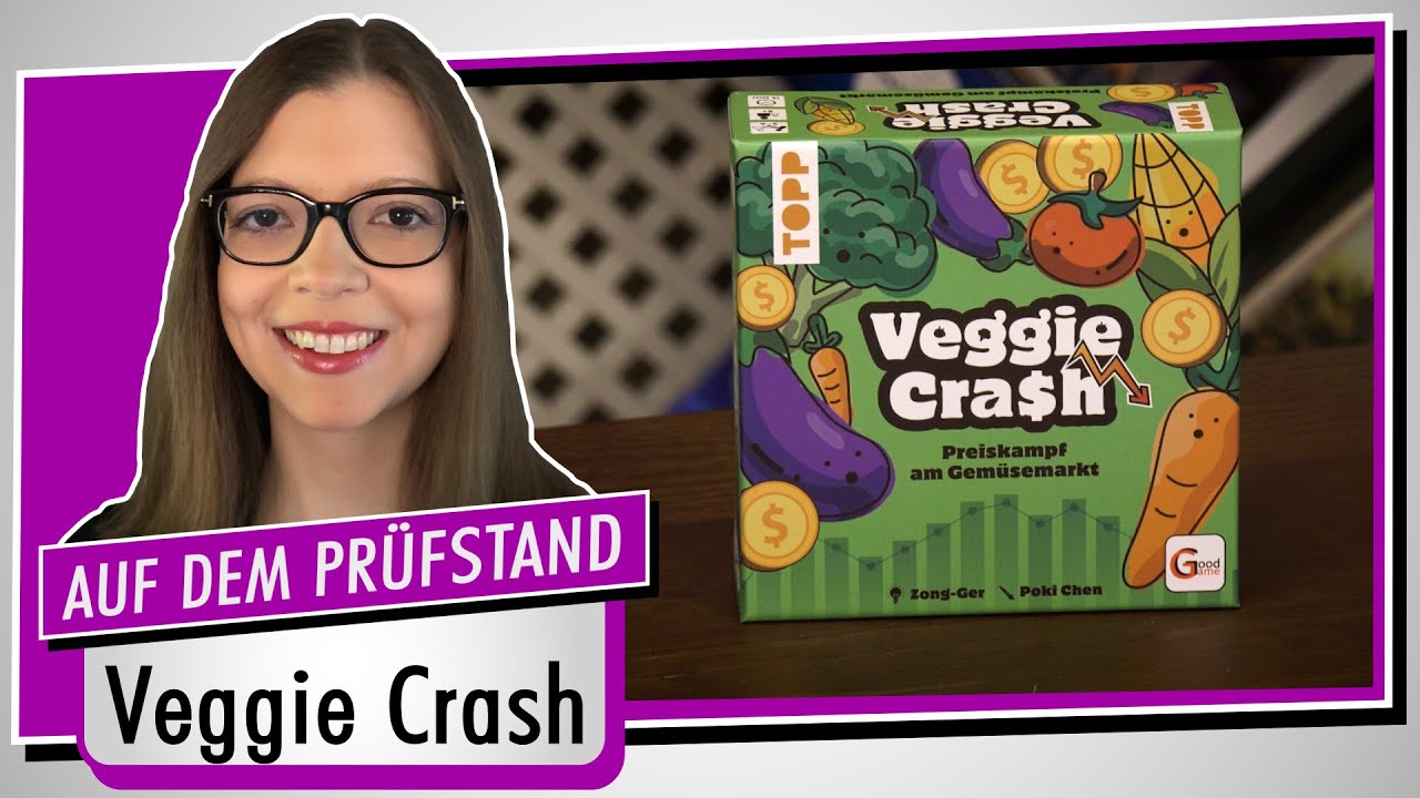 Spiel doch mal VEGGIE CRASH! - Brettspiel Rezension Meinung Test 
