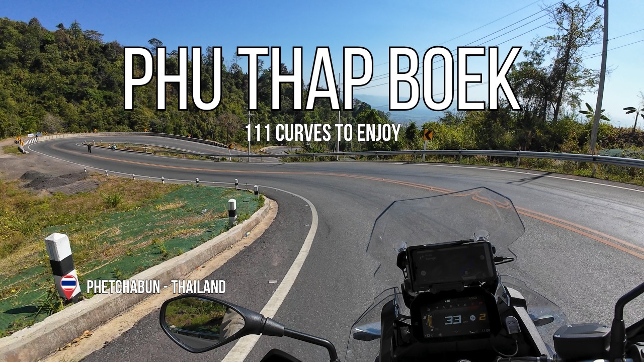 Riding 111 Curves to Phu Thap Boek | Thailand Motorcycle Journey