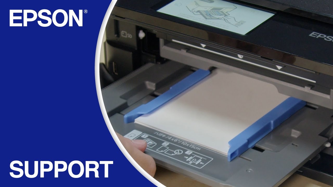 Epson Expression Photo XP-8800 | Loading Paper