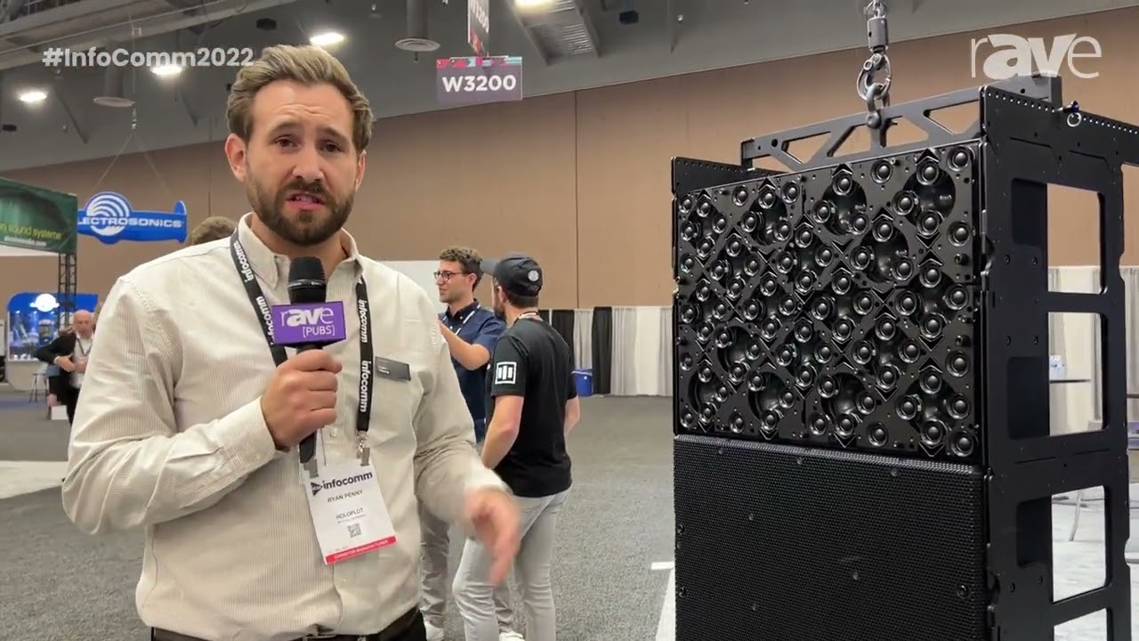InfoComm 2022: Holoplot Highlights X1 Matrix Array Controlling Sound in Horizontal and Vertical Axes