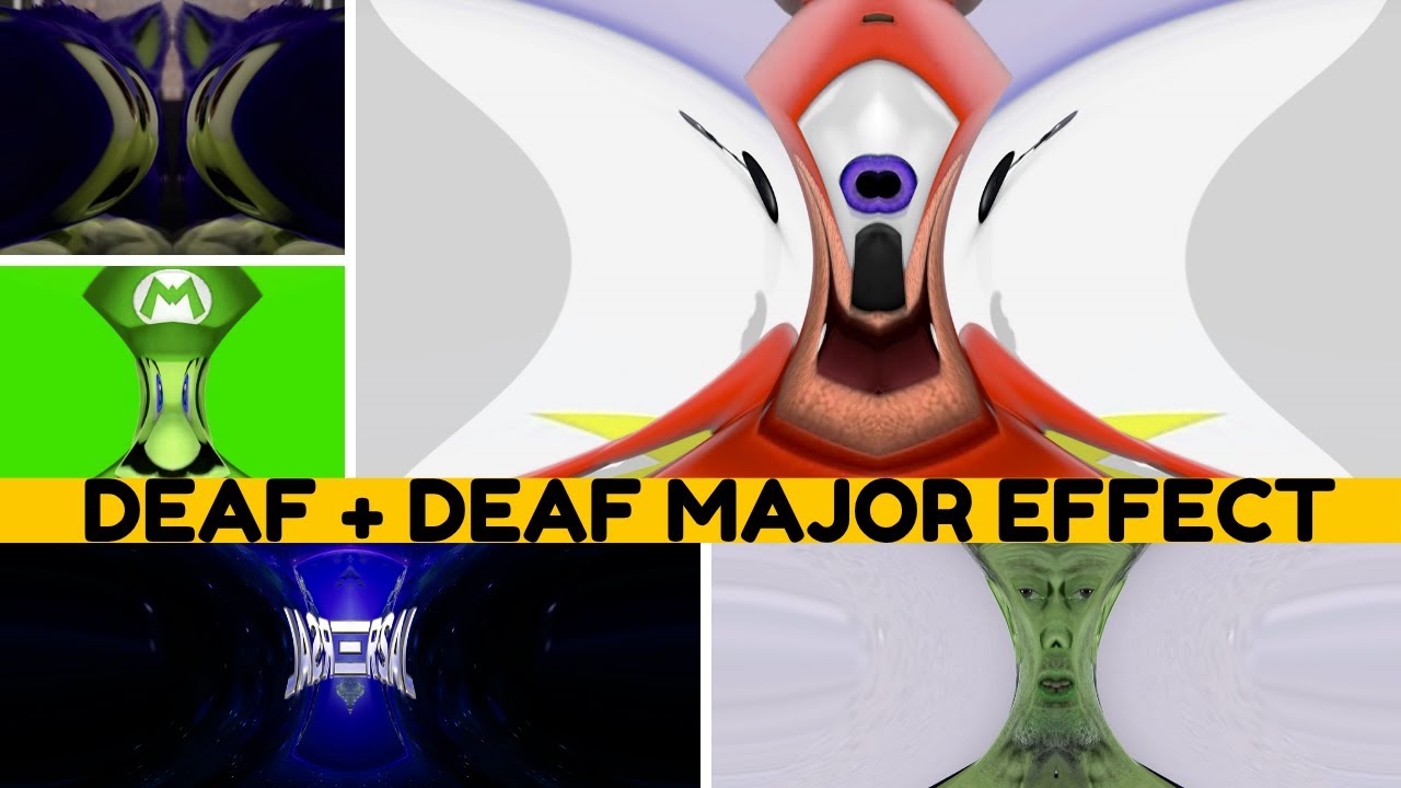 GUMMY BEAR AND CLIPS IN DEAF + DEAF MAJOR EFFECT |  COOL VIDEO EFFECTS (INCLUDES TUTORIAL)