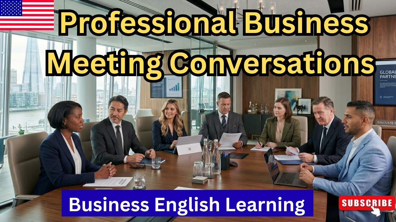 Professional Business Meeting Conversations in 75 Minutes | Business English Learning