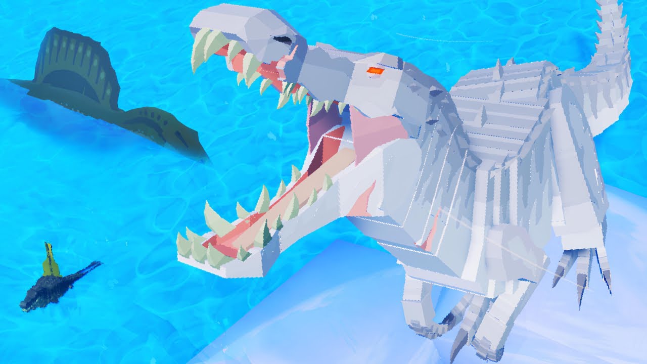 O Colossal Rudy, Irritator! Confronto com D-Rex, Territórios e + | Roblox: Primeval Earth (Evento)