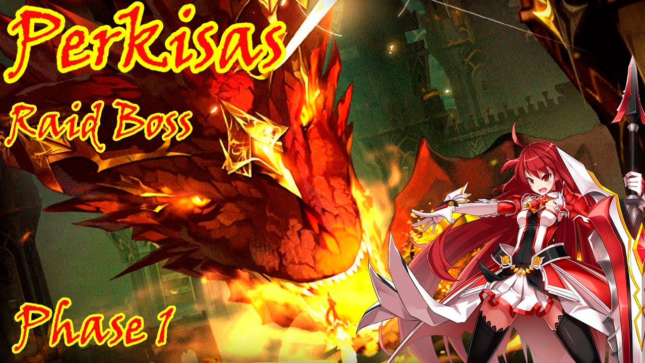 [Void Elsword] - Raid Boss Perkisas (Phase 1) - Elesis GM