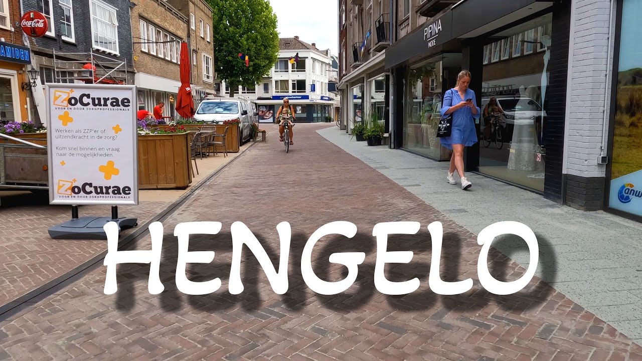 [4K 60fps]🇳🇱Hengelo Centrum - July 2022 - Netherlands