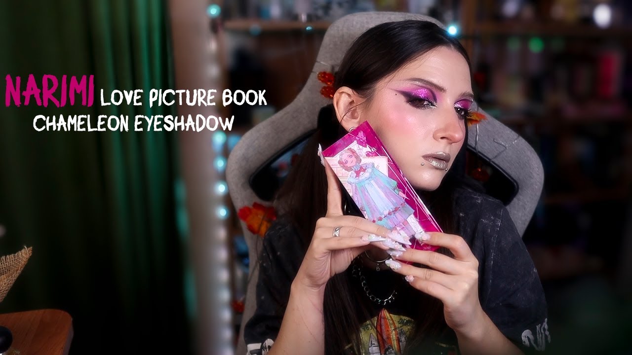 Обзор и 3 макияжа новой палеткой | Narimi Love Picture Book Chameleon Eyeshadow