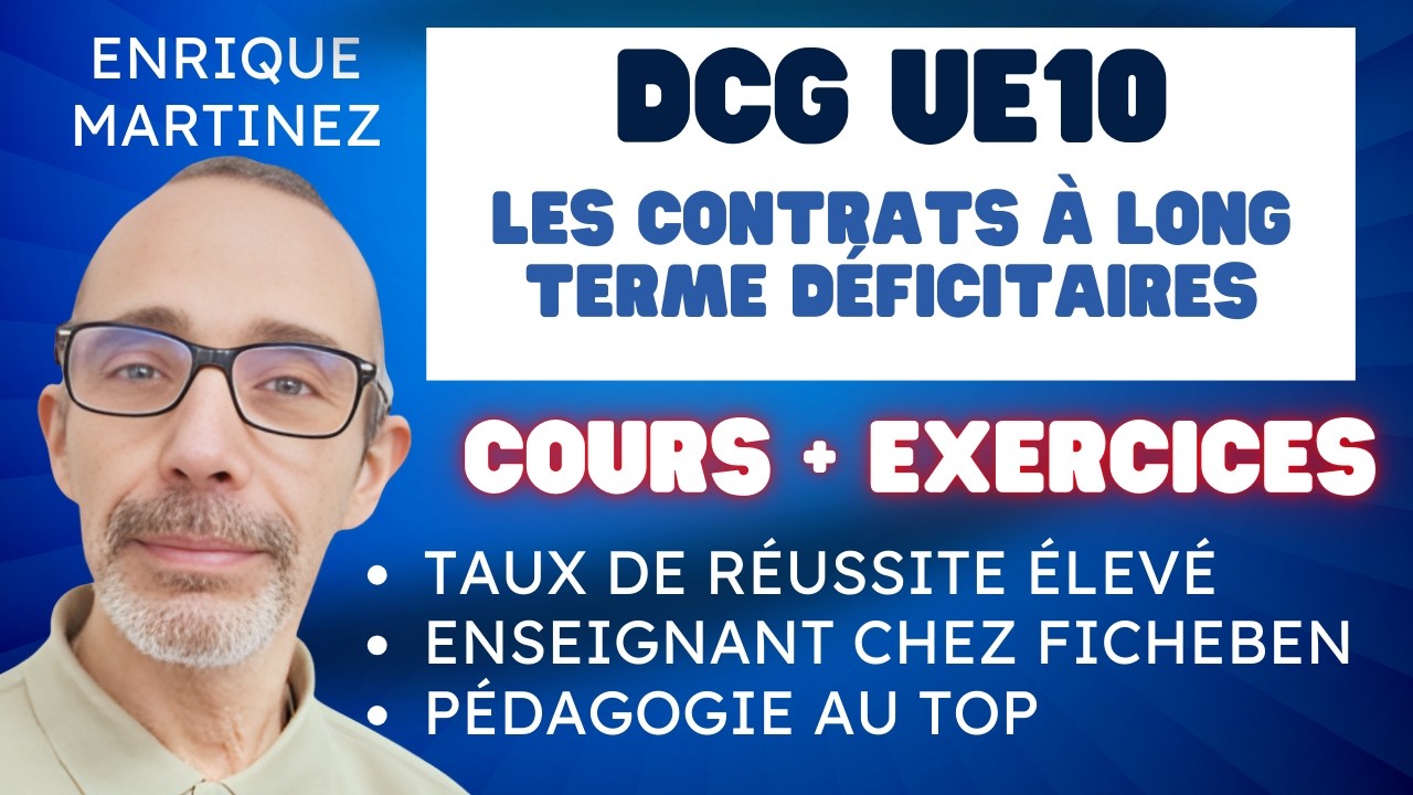 Les contrat &agrave; long terme d&eacute;ficitaires - DCG UE10 COMPTABILITE APPROFONDIE