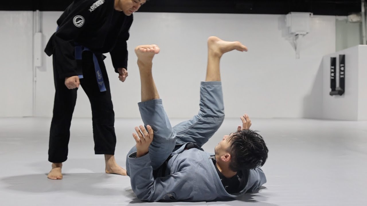 Basic Open Guard Retention | Elbows And Hips | Team Doan
